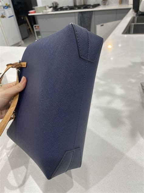 oroton navy bag.